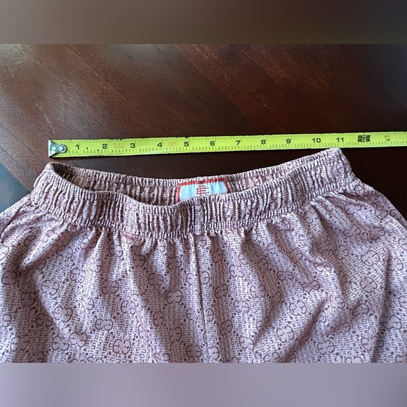 ERIC EMANUEL Stylish  Checkered Men Shorts SIZE MEDIUM - Picture 7 of 8